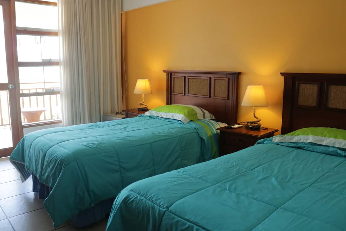 executive twin room, balcony | 1 bedroom, down duvets, minibar, in-room safe