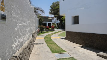 Interior entrance