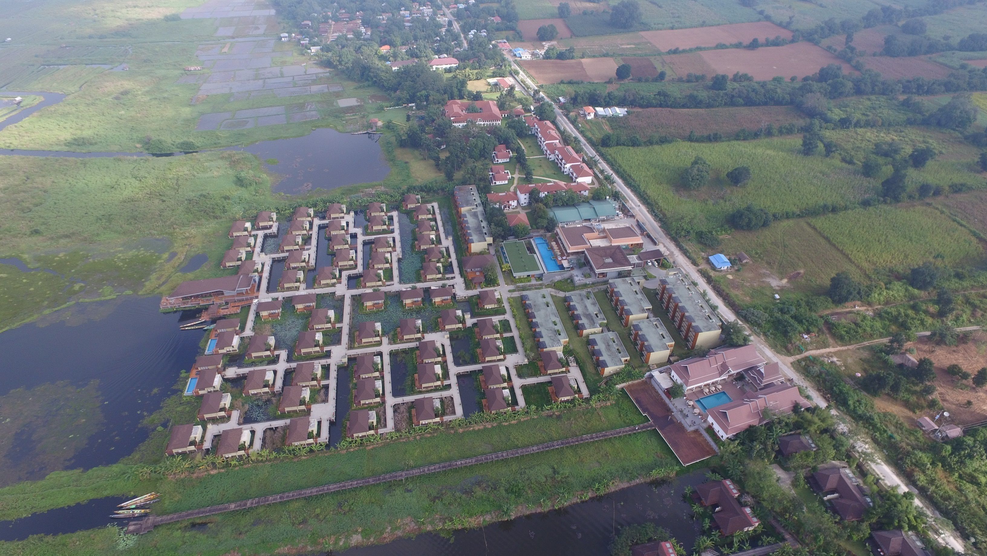 aerial view