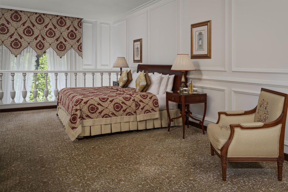 Palace Yildiz Suite | 이집트산 면 시트, 고급 침구, 오리/거위털 이불, 미니바
