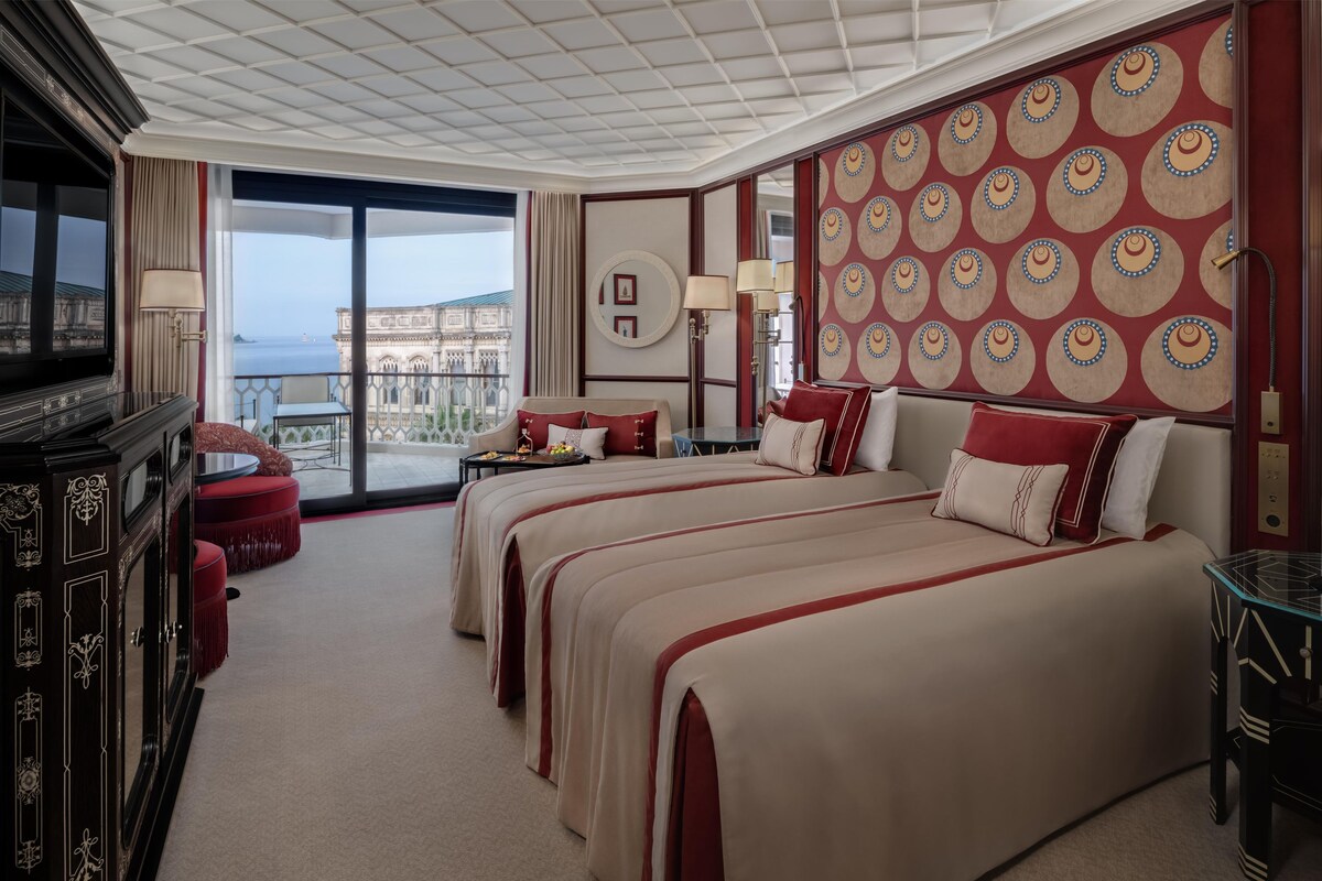 Ciragan Bosphorus View Twin Room | Egyptian cotton sheets, premium bedding, down comforters, minibar