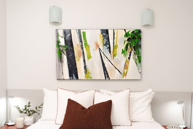 Premium bedding, blackout drapes, iron/ironing board, cribs/infant beds