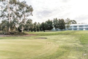 Vista para o campo de golfe