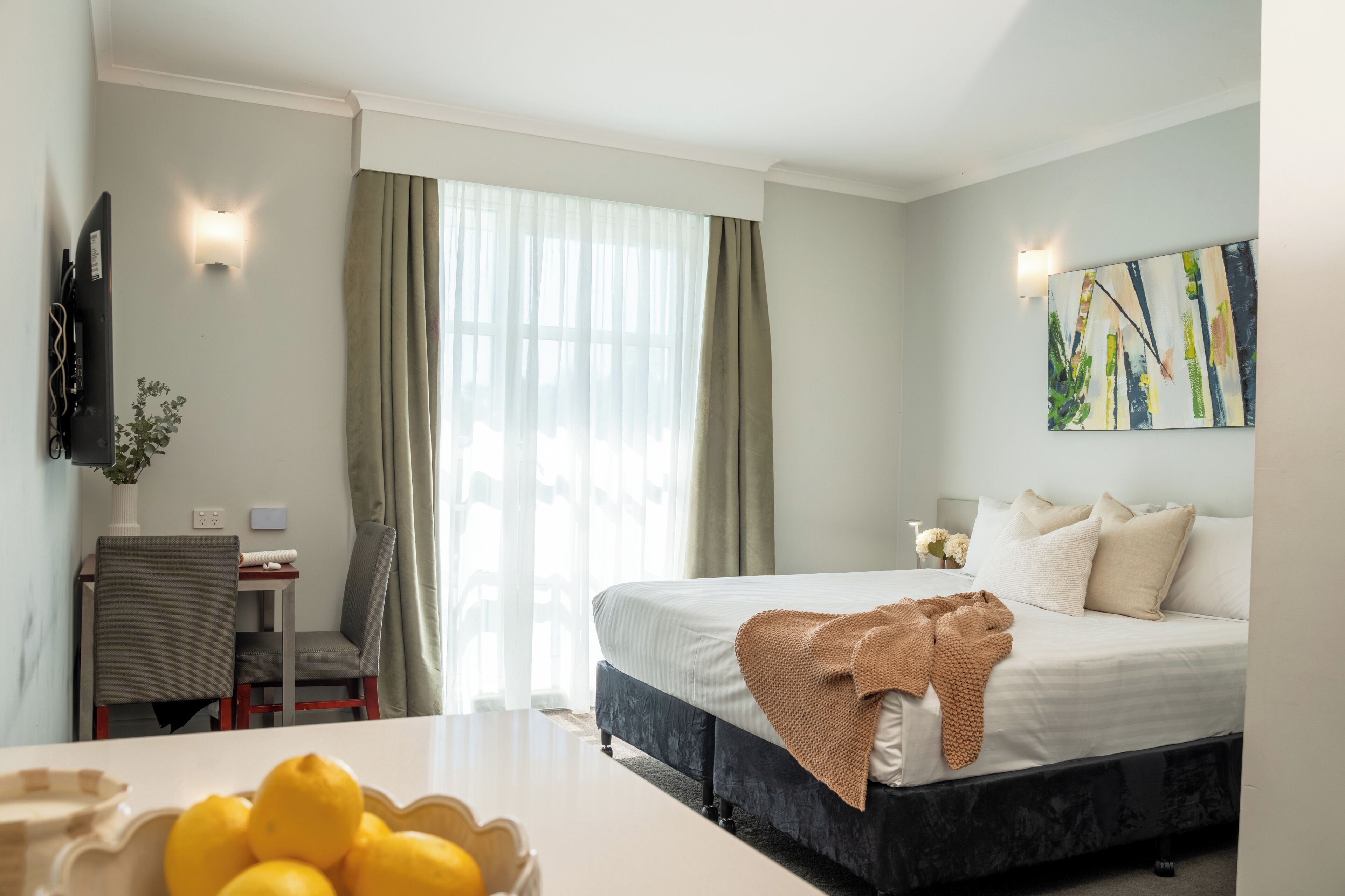 Studio Apartment with Balcony