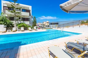 Superior Studio, Pool View | View from room - Eltina Hotel (Rethymno)