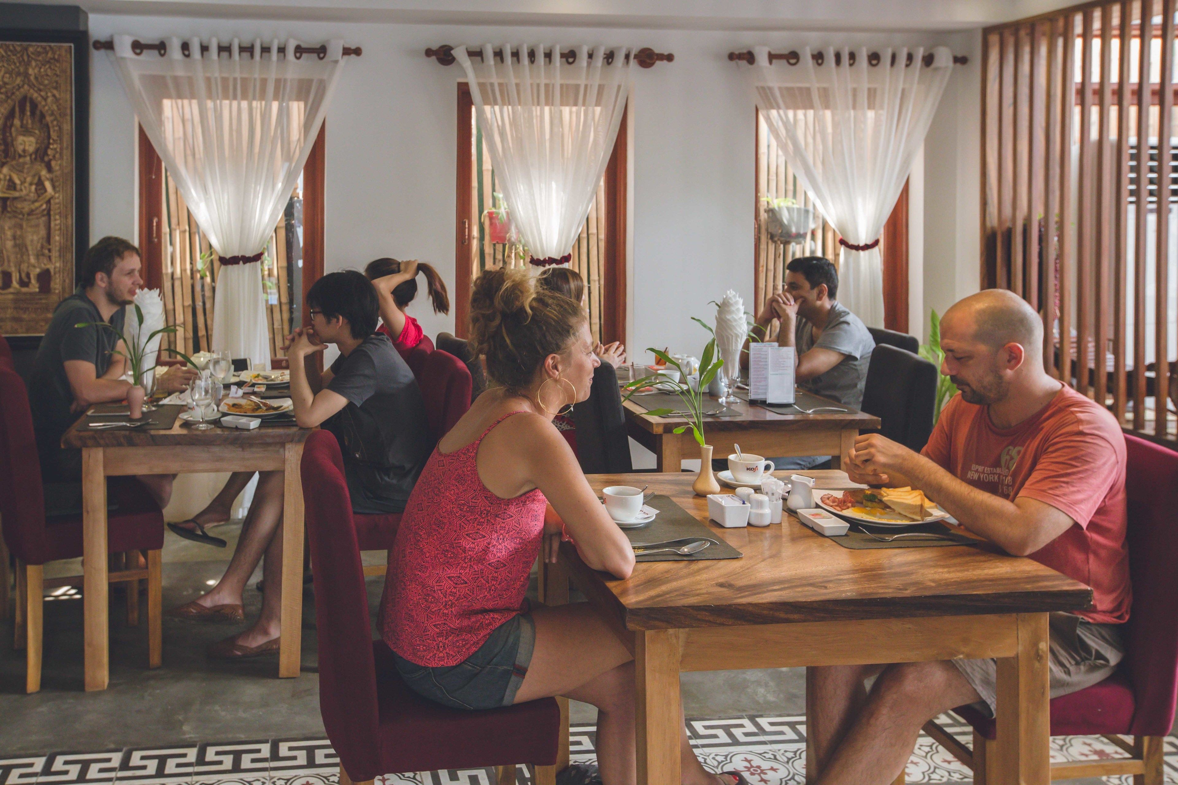 breakfast, lunch, dinner served; local cuisine, pool views
