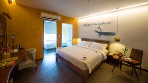 Deluxe Double - River View (Mekong) | Premium bedding, minibar, in-room safe, blackout curtains - Almond Hotel Bassac River (Phnom Penh)
