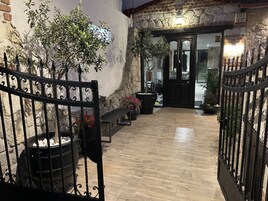 Entrada de la propiedad