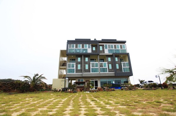 Fassade der Unterkunft