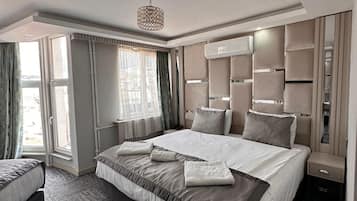 1 habitación, minibar, caja de seguridad en la habitación y escritorio