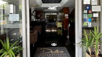 Entrada al alojamiento