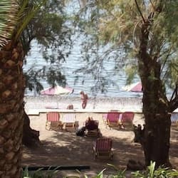 On the beach