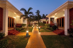 Deluxe Cottage | Terrace/patio - The Grand Leoney Resort (Vagator)