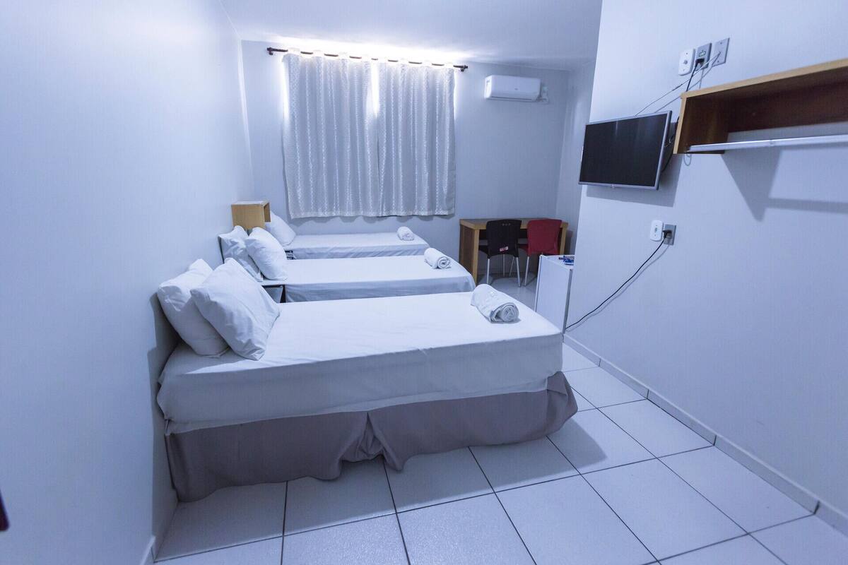 3 slaapkamers, een minibar, een bureau, verduisterende gordijnen