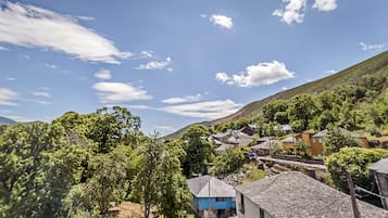 Uitzicht op de bergen