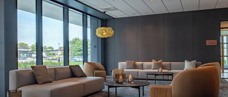 Zona de estar del vestíbulo