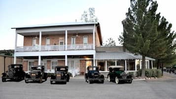 Blick von der Unterkunft