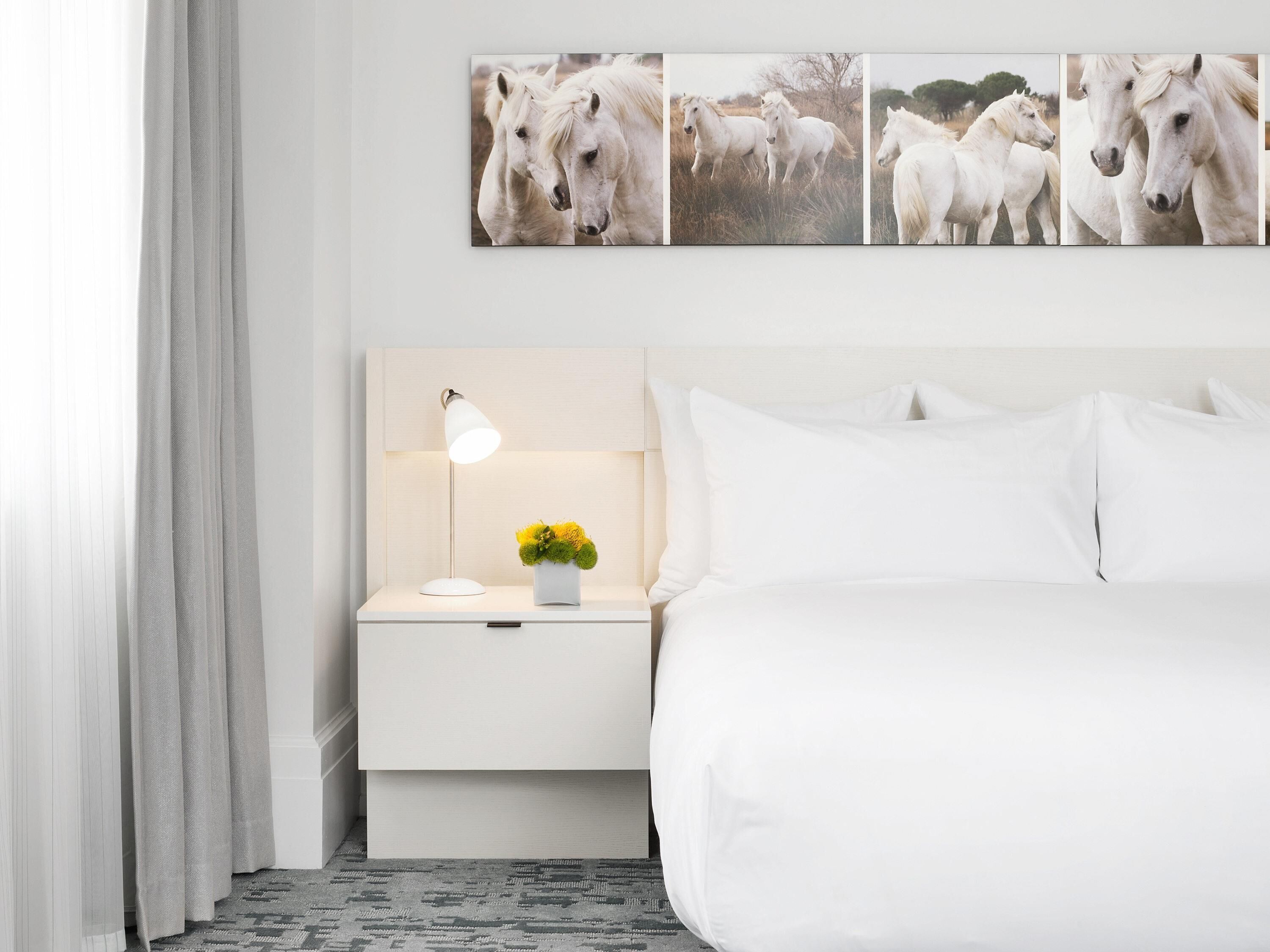 客房, 1 張加大雙人床 (City) | 高級寢具、迷你吧、客房內保險箱、筆電工作空間