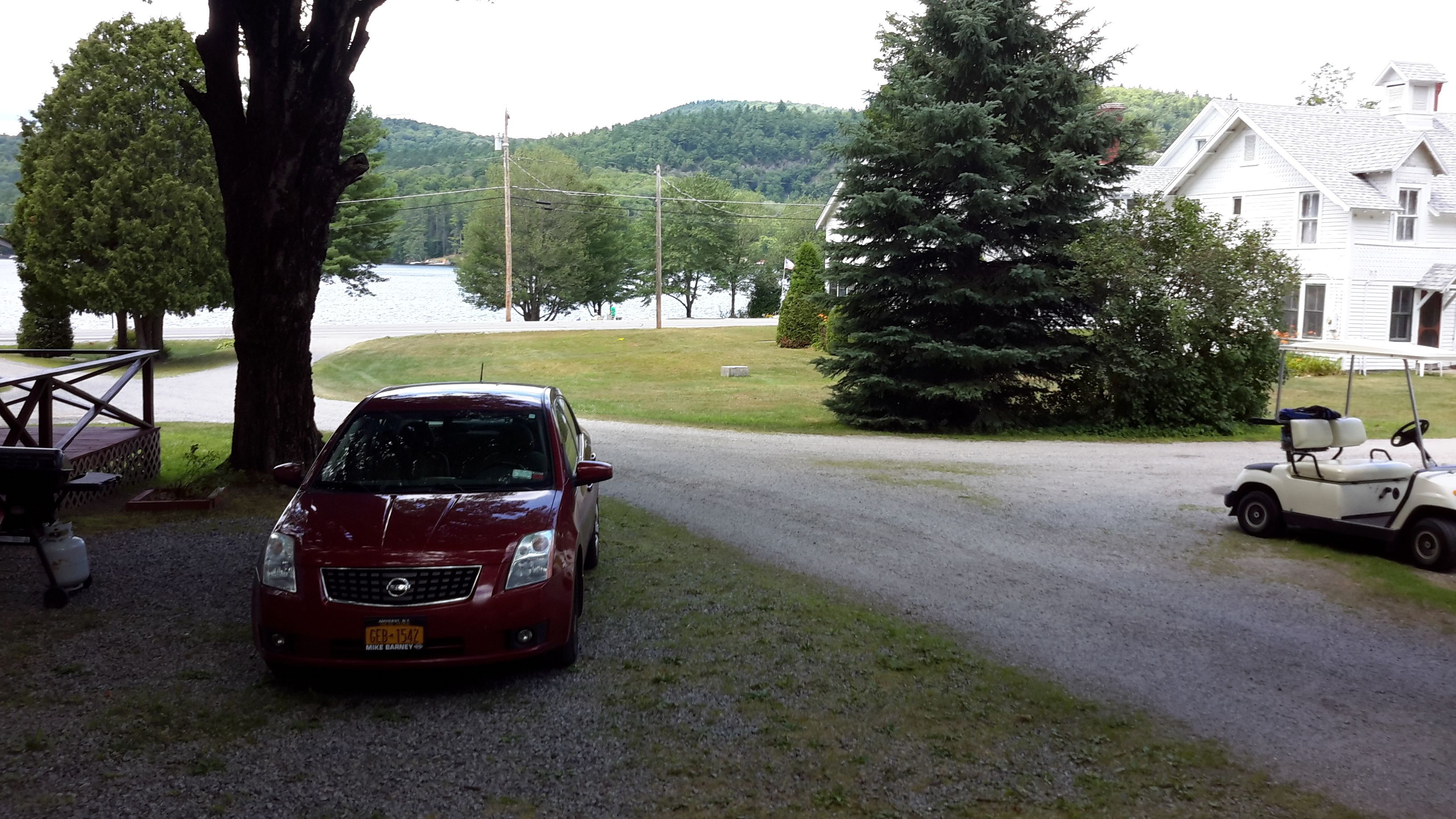 Cabin, 1 Bedroom, Lake View | Property grounds