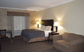 Standard Room, 1 King Bed | Desk, iron/ironing board, free WiFi, bed sheets