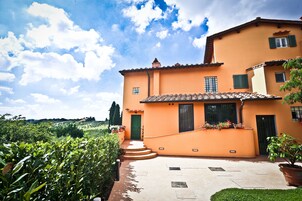 Fachada de la propiedad