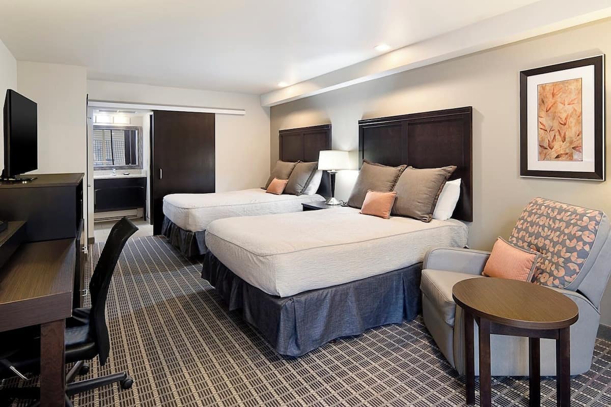 Deluxe Room, 2 Queen Beds | View from room