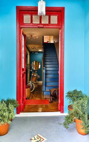 Entrée de l’hébergement