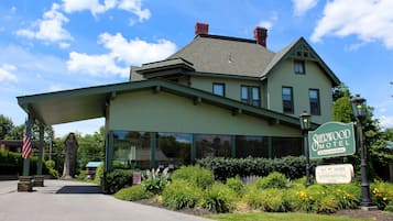 Façade de l’hébergement