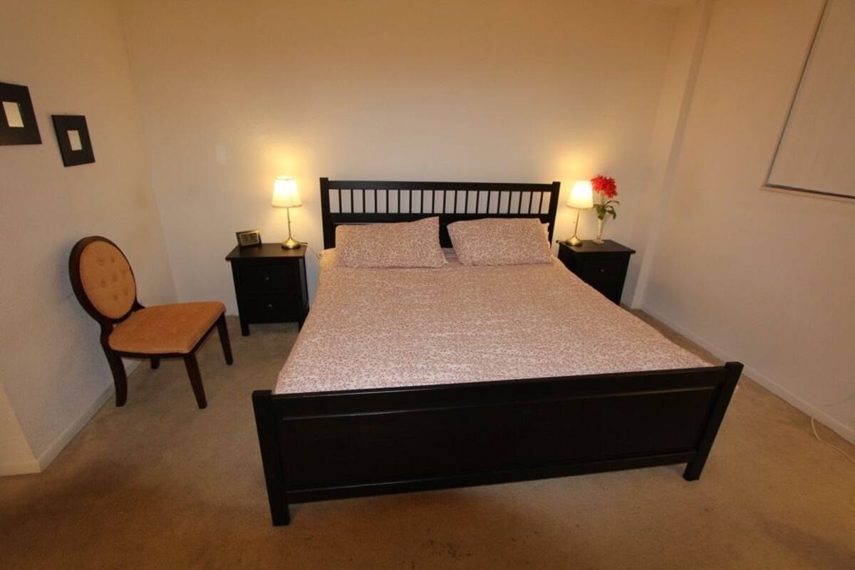Apartemen Klasik, 1 kamar tidur, pemandangan teluk (OR610) | 1 kamar tidur, seprai premium, dan brankas