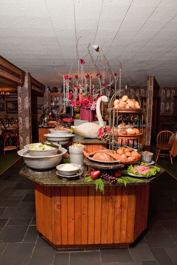 Se sirven desayunos, almuerzos y cenas