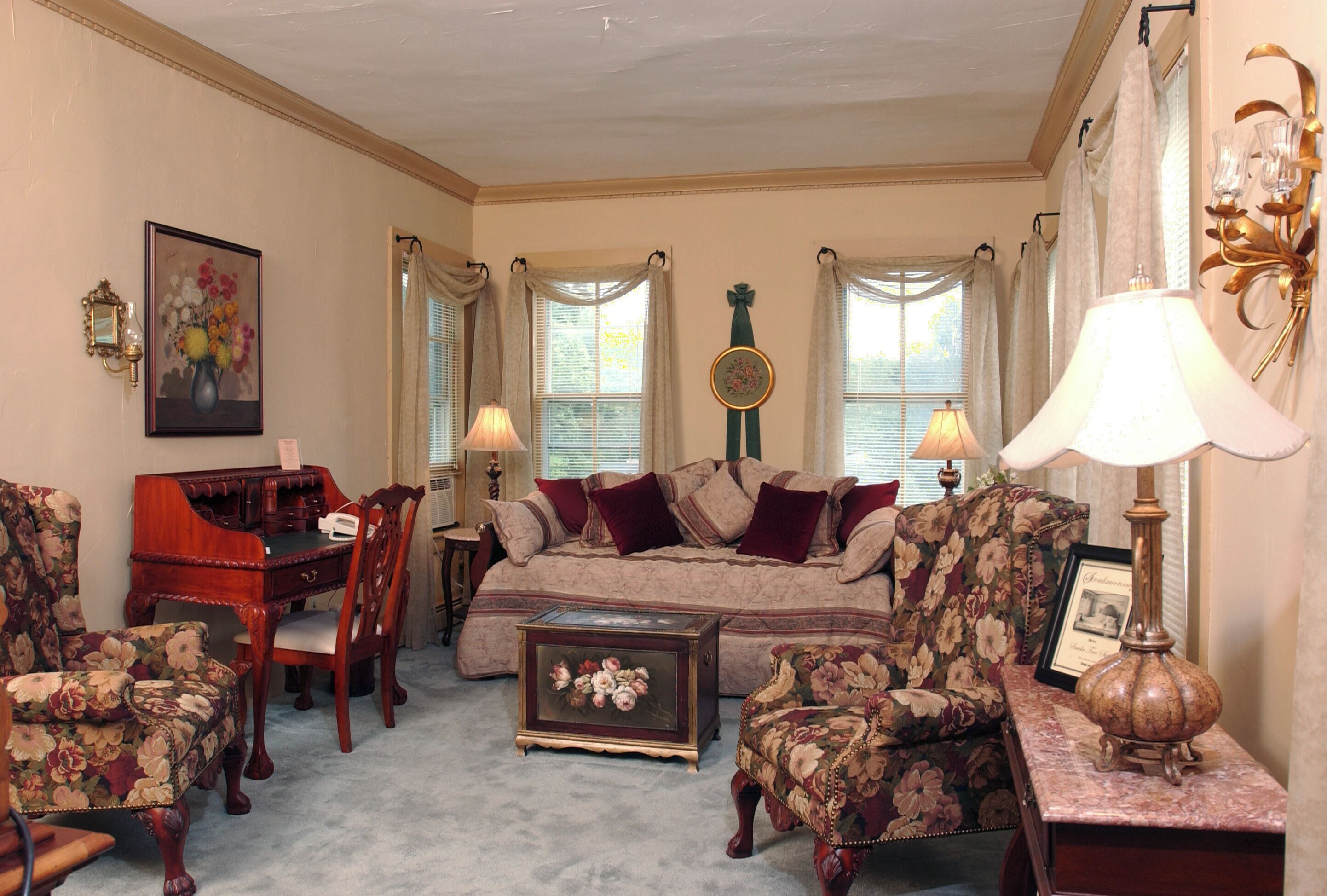 客房, 1 张大床 | 特色装修、特色家居、熨斗/熨衣板、免费 WiFi