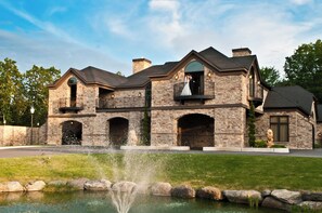 Voorkant van accommodatie