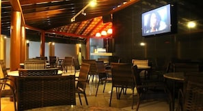 Breakfast area - Encantos de Itaperapuã Apart Service (Porto Seguro)