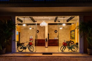 Front of property - evening/night