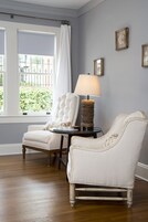 Luxury House, 2 Bedrooms, Kitchen (The Main House) | Living area | Flat-screen TV