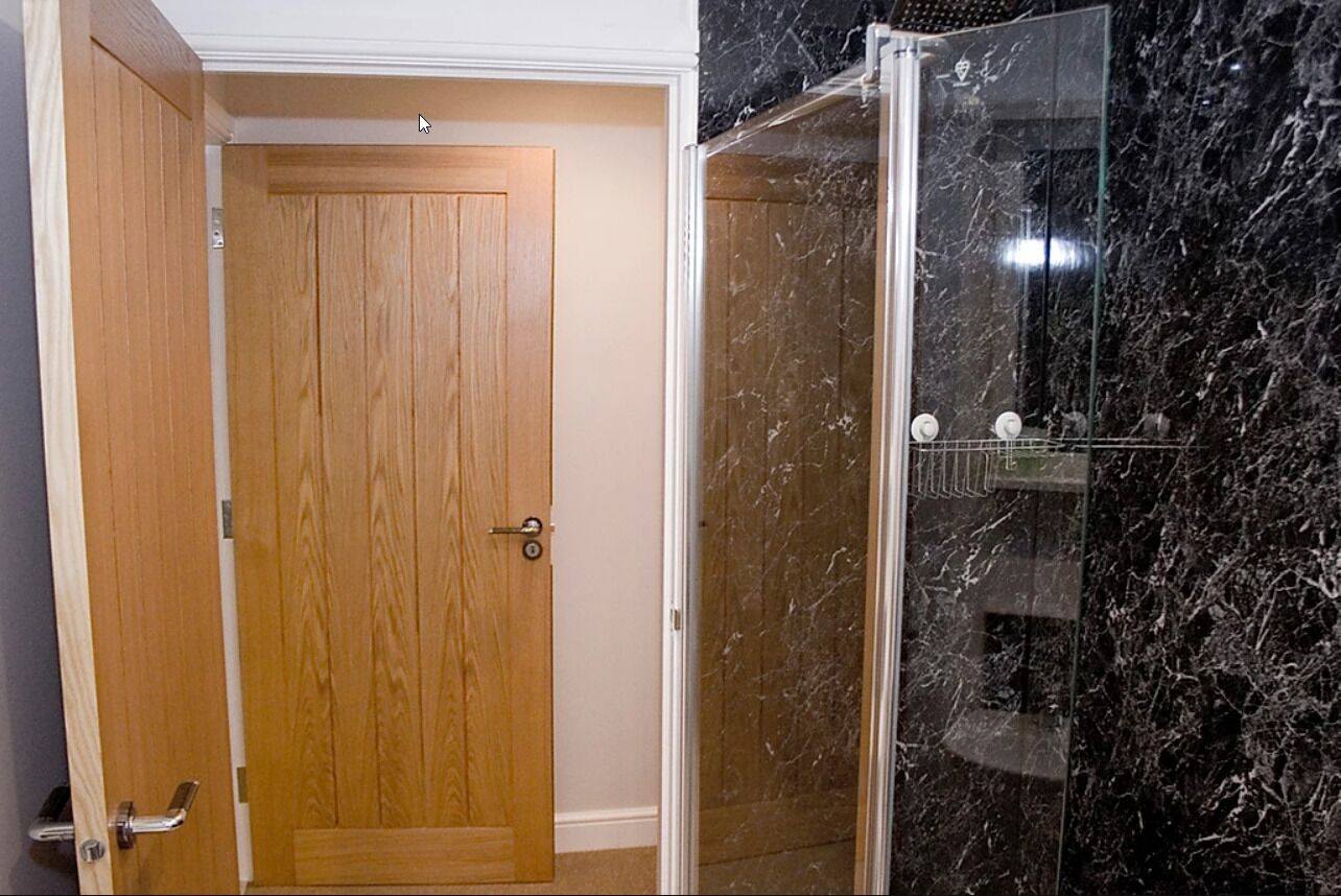 双床房, 独立浴室, 一层 | 浴室 | 淋浴设施、名牌洗护用品、吹风机、毛巾