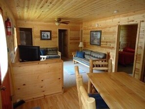 Cabin, 3 Bedrooms | Rollaway beds, free WiFi, bed sheets