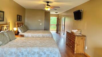 2 habitaciones, decoración personalizada y muebles diferentes