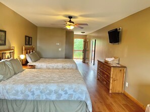 2 habitaciones, decoración personalizada y muebles diferentes