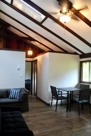 Economy Suite, 1 Queen Bed with Sofa bed, Accessible | Living area