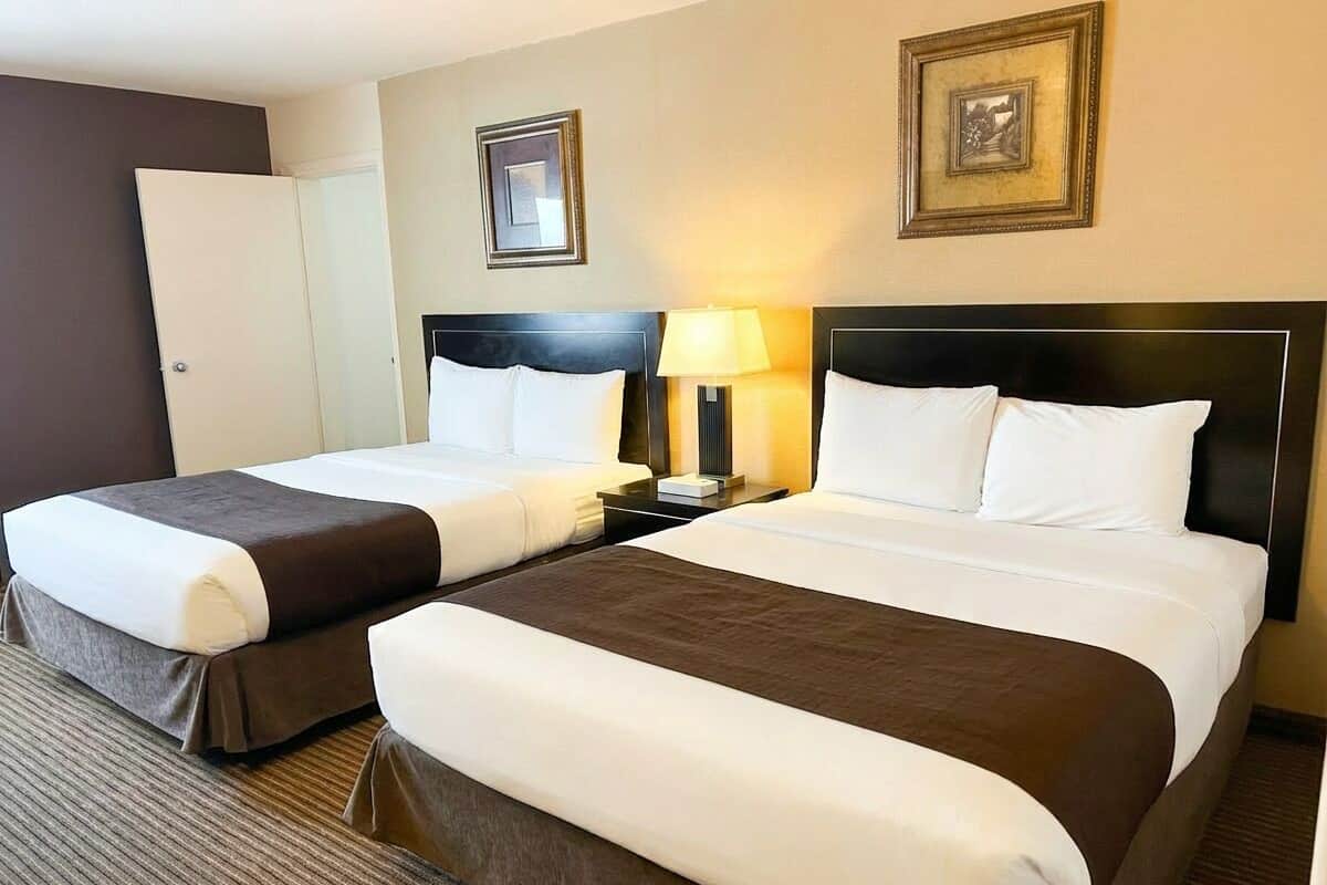 Memory foam beds, individually furnished, desk, laptop workspace