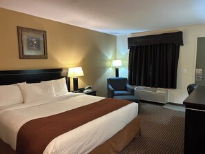 Memory-foam beds, individually furnished, desk, laptop workspace