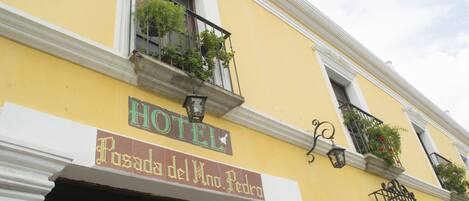 Façade de l’hébergement