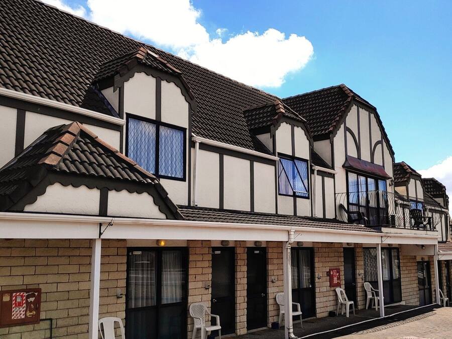 Voorkant van accommodatie