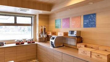 Dagelijks ontbijtbuffet (JPY 990 per persoon)