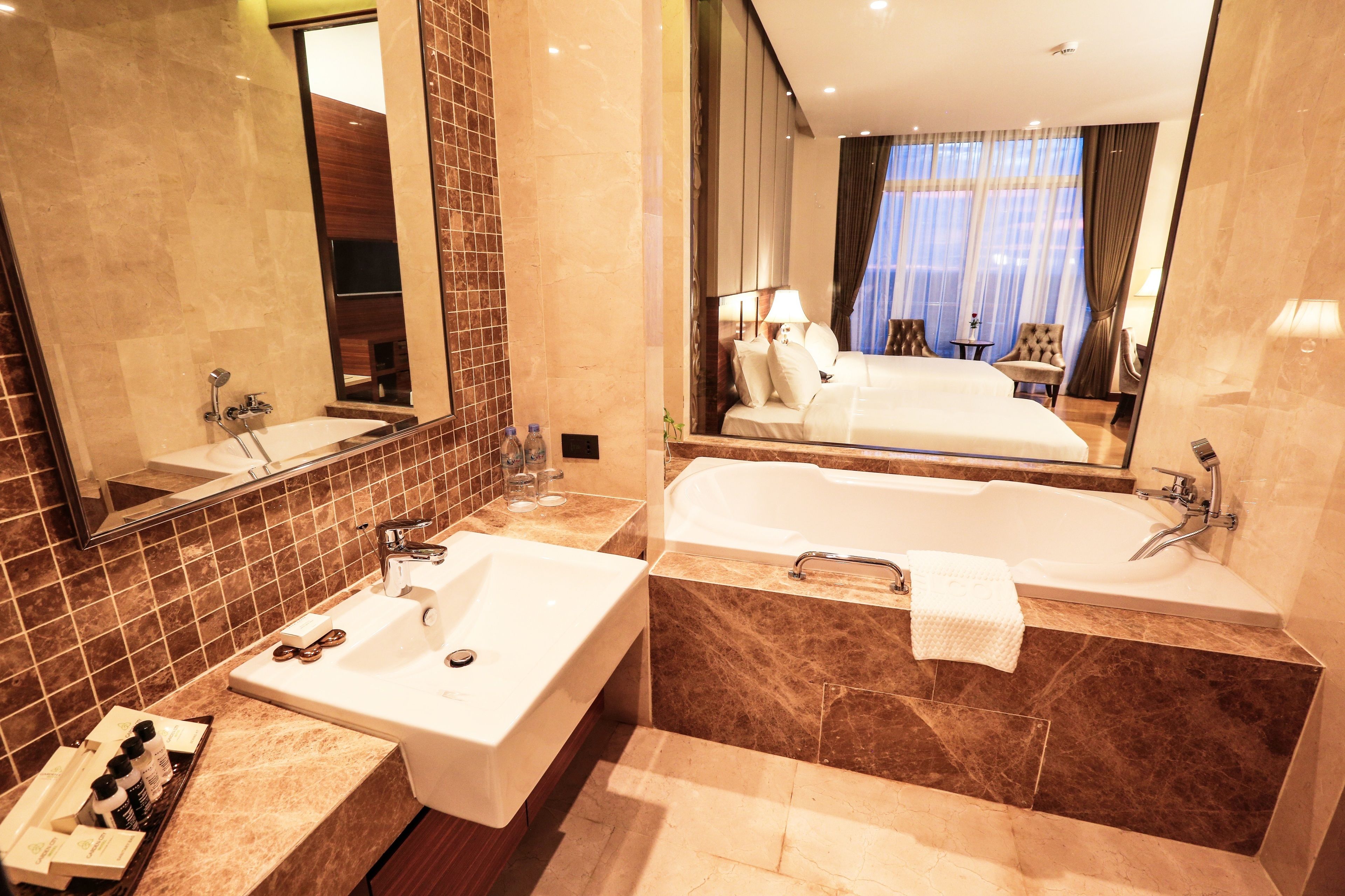 deluxe double or twin room | view from room