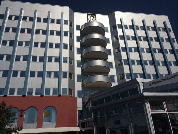 Façade de lâhĂ©bergement