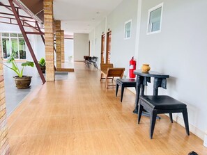 Quarto luxo | Terraço/pátio