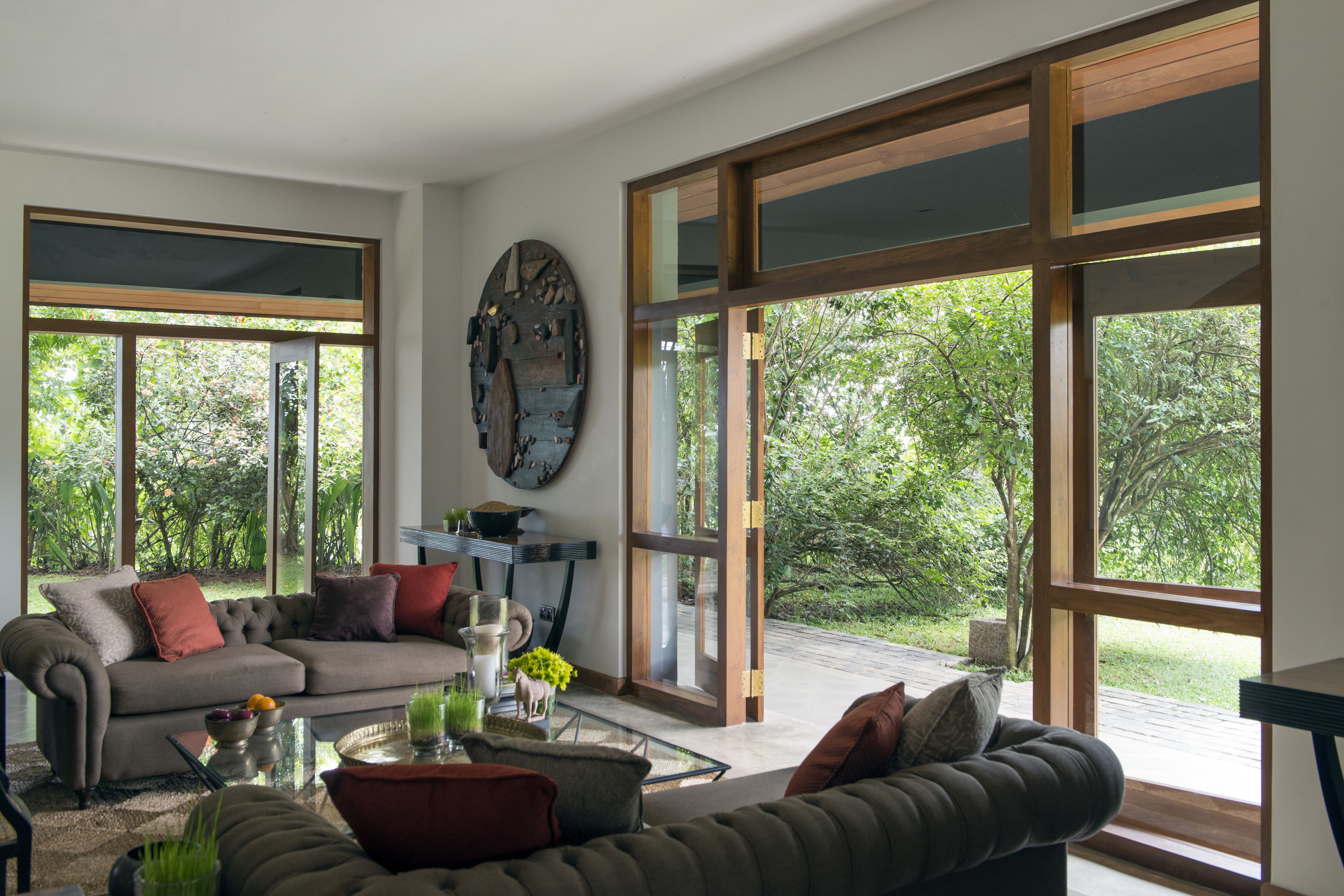 Sala de estar en el lobby