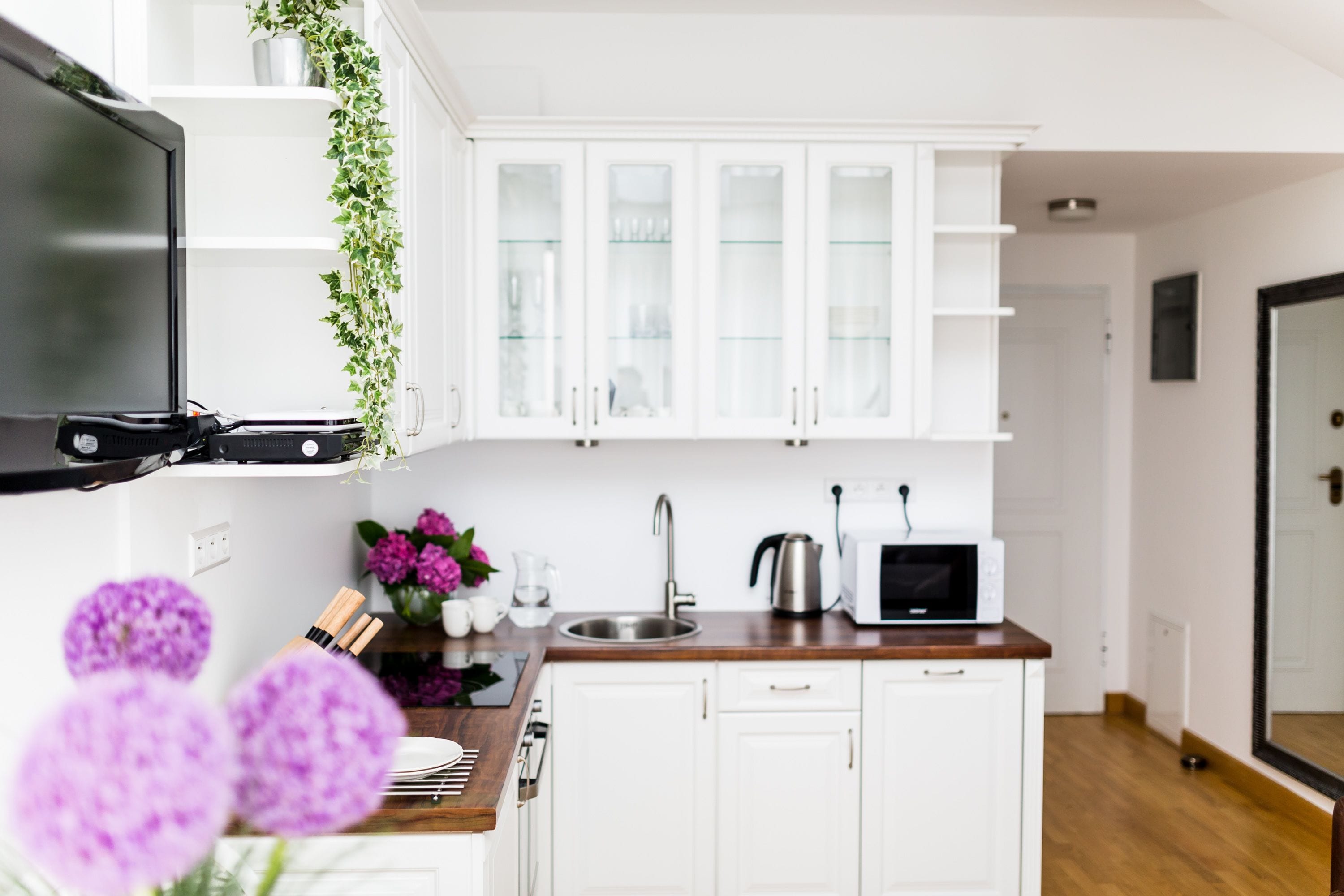 basic apartment (for 2 persons) | private kitchen | fridge